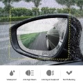 Car Rear View Mirror Film Side Window Protective Film HD Anti-Fog Anti-Scratch Rainproof Waterproof  for Rear View and Side Window