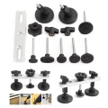 Bridge Dent Puller Sets Paintless Dent Removal Repair Tool with 6pcs Glue Puller Tabs for Auto Dent Removal Minor dents Door Dings and Hail Damage