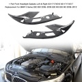 1 Pair Front Headlight Gaskets Left & Right 63117174518 63117174517 Replacement for BMW 3 Series E92 E93 2006-2009 E92 M3 E93 M3 2008-2012