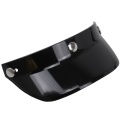 Universal 3 Snap-Button Visor Flip Up Wind Shield  for Open Face Motorcycle Helmet