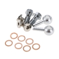 MVS 38mm Wastegate Aluminum Top Steel V-band External Waste Gate for Supercharge Turbo Manifold 14PSI