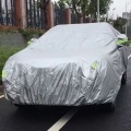 Car Cover Full Sedan Covers with Reflective Strip Sunscreen Protection Dustproof UV Scratch-Resistant Auto Cover
