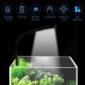 DC 5V 7W 18 LED Aquarium Light USB Powered Fish Jar Clamp Clip View Lamp