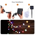 Tomshine Solar Powered 50 LEDs String Light