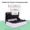 Poooli 110 * 30mm White Non-adhesive Thermal Paper Roll