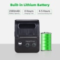 Portable Wireless BT 58mm 2 Inch Thermal Receipt Printer