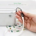 PeriPage Transparent Protective Case Cover with Portable Hand Rope for A9/A9s/A9 Pro/Q9s Mini Pocket BT Thermal Printer Label Maker