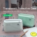 PeriPage Transparent Protective Case Cover with Portable Hand Rope for A9/A9s/A9 Pro/Q9s Mini Pocket BT Thermal Printer Label Maker