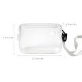 PeriPage Transparent Protective Case Cover with Portable Hand Rope for A9/A9s/A9 Pro/Q9s Mini Pocket BT Thermal Printer Label Maker