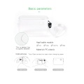 PeriPage Transparent Protective Case Cover with Portable Hand Rope for A9/A9s/A9 Pro/Q9s Mini Pocket BT Thermal Printer Label Maker