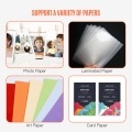 JIELISI A4 Paper Trimmer Desktop Paper Machine 12.2 Inch Cutting Length for Craft Paper Card Photo Laminated Paper Scrapbook