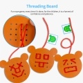 Wooden Geoboard Mathematical Manipulative Material