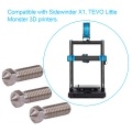 Aibecy 3pcs 3D Printer Extruder Stainless Steel Volcano Nozzle