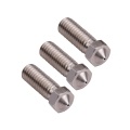 Aibecy 3pcs 3D Printer Extruder Stainless Steel Volcano Nozzle