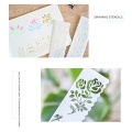 Multi-functional Drawing Stencils Straight & Wavy Lines Rulers Hollow Out Design PP