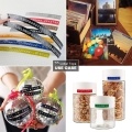 3D Plastic Embossing Label Tape Refill for DYMO 12965 1610 Label Maker with 3/8 Inch * 9.8 feet, 1 Roll Transparent