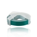3D Plastic Embossing Label Tape Refill for DYMO 12965 1610 Label Maker with 3/8 Inch * 9.8 feet, 1 Roll Transparent