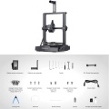 Creality Ender-3 V3 SE 3D Printer with CR Touch Auto Leveling 220*220*250mm Printing Size and Sprite Direct Extruder Stable Dual Z-axis Ensuring High Print Quality with 3.2in Color Knob Screen for 1.75mm Filaments PLA PETG TPU