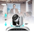 Aibecy 1080P HD Video Conference Camera 3X Optical Zoom Wide Angle Webcam Supported H.264 Hard Compression 355° Rotation Plug & Play with Remote Control for Video Meetings Training Teaching