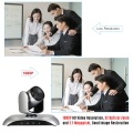 Aibecy 1080P HD Video Conference Camera 3X Optical Zoom Wide Angle Webcam Supported H.264 Hard Compression 355° Rotation Plug & Play with Remote Control for Video Meetings Training Teaching
