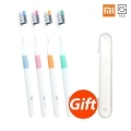 Xiaomi Doctor B Toothbrush 4 pcs/lot Massage Deep Clean Bass Method Sandwish-bedded Brush with Travel box Soft-bristle