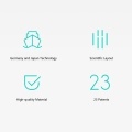 Xiaomi Doctor B Toothbrush 4 pcs/lot Massage Deep Clean Bass Method Sandwish-bedded Brush with Travel box Soft-bristle