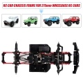 AUSTAR A2X-313C RC Car Chassis 275mm/10.8inch Wheelbase Chassis Frame 540 35T Motor for 1/10 RC Crawler Car Axial  SCX10 II RC Car