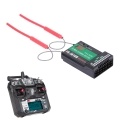 Flysky FS-i6X 2.4GHz 10CH AFHDS 2A RC Transmitter with FS-iA10B Receiver for RC Drone Airplane Helicopter