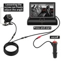 Car Baby Camera 4.3'' Car Monitor with Infrared Night Vision Plug and Play View Infant in Rear Facing Seat with Wide Crystal Clear View Easily to Observe The Baby's Every Move