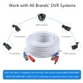 100ft /30m 2-in-1 Video Power CCTV Cable BNC Extend Cord