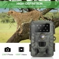 Trail Camera Waterproof 20MP 1080P Hunting Game Camera with 3 Infrared Sensors Night Vision Motion Activated Wildlife Scouting Camera