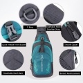 Men Sling Backpack Chest Crossbody Bag Shoulder Bag Travel Sports Gym Daypack