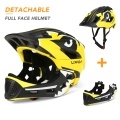 Kids Detachable Full Face Helmet Children Sports Safety Helmet for Cycle Skateboarding Roller Skating