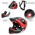 Kids Detachable Full Face Helmet Children Sports Safety Helmet for Cycle Skateboarding Roller Skating