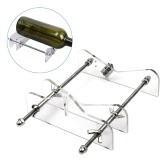 Tagliabottiglie di vetro fai-da-te Misure regolabili Tagliabottiglie di metallo Macchina per tagliare bottiglie di vino Decorazioni per la casa Utensile da taglio