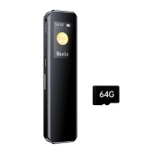 64 GB Digital Voice Recorder mit Kopfhörer