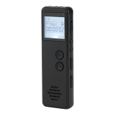 Gravador de Voz Digital Gravador Ativado por Voz Redução de Ruído Leitor de MP3 Gravação HD Gravação 10h Contínua para Reunião Palestra Entrevista Aula Gravação MP3 WAV