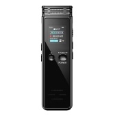 Gravador de voz digital 16GB ativado gravação de reprodução com microfone e alto-falante