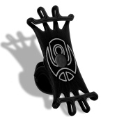 WEST BIKING Bicycle Mobiles Phones Holder Multifunctional Silica Gels Mounted Supports for Cycling Navigation Cycling Handlebar Bracket