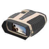 Binóculos com câmera Visão noturna Scope 4X Zoom óptico 8X Digital 3" Tela LCD 2.5K Vídeo 3W IR À prova d