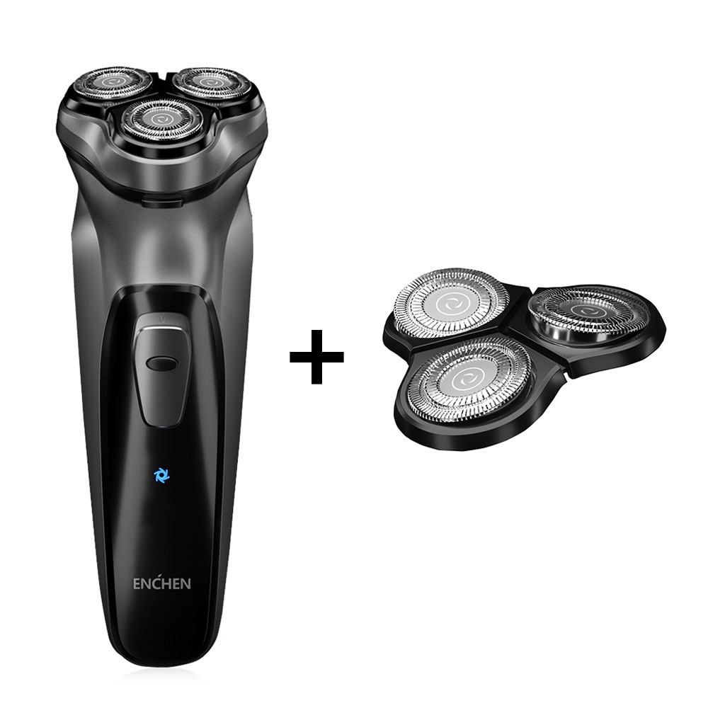 Cafago - 61% OFF Enchen BlackStone Electric Razor + Enchen BlackStone Electric Razor Replace Head,free shipping+$22.44
