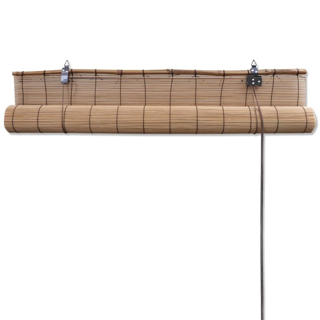Brown Bamboo Roller Blinds 47.2