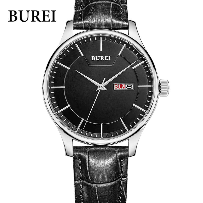 Best Burei Simple Watch Men Genuine Leather Stainless Steel Quartz 5 Sale Online Shopping Cafago Com Extraordinary design concept, creating a unique and exquisite watch, burei provides you with the best watch experience. cafago com