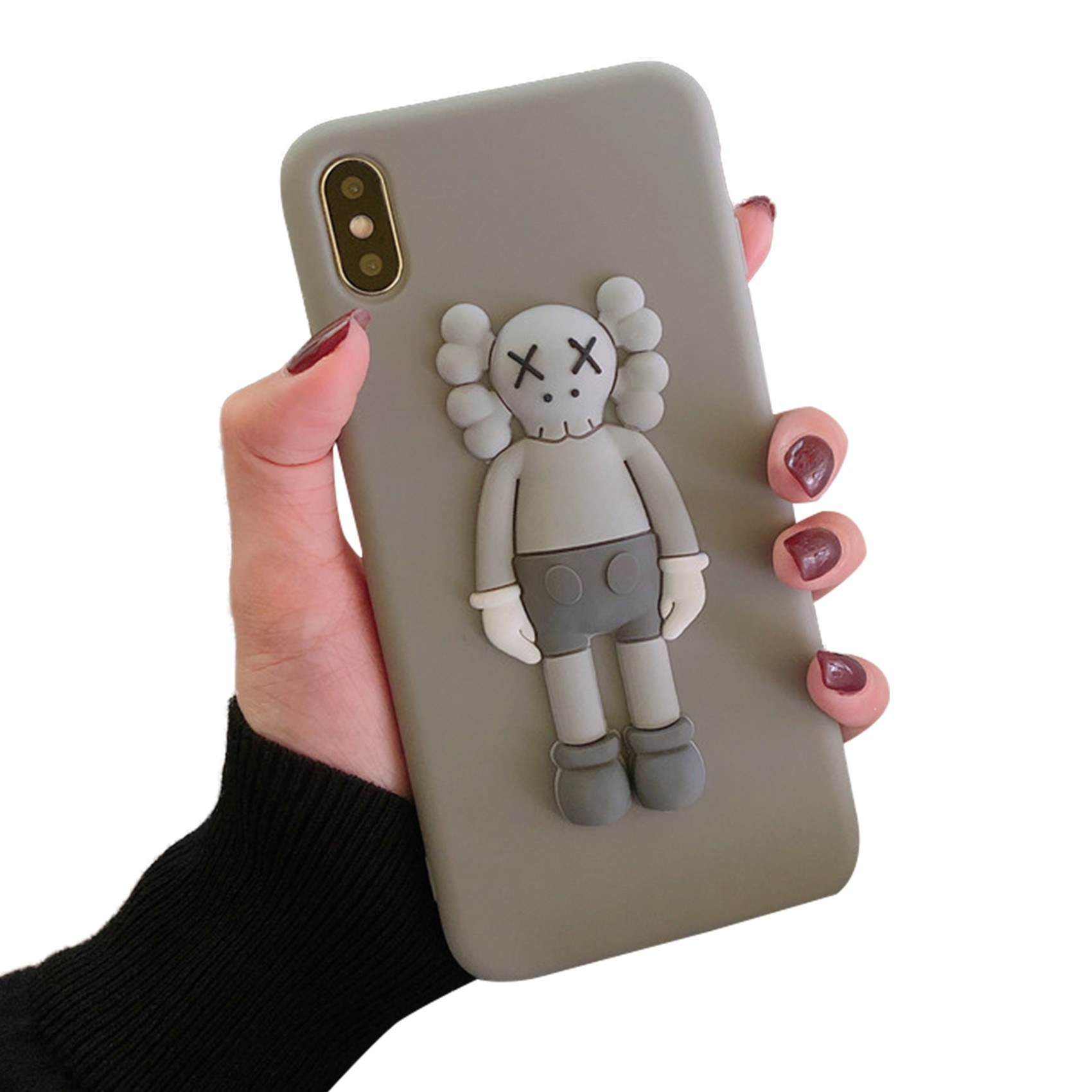 Phonecase 3d Kaws Diseños De Dibujos Animados Cubierta De Tpu Suave Carcasas De Teléfono A Prueba