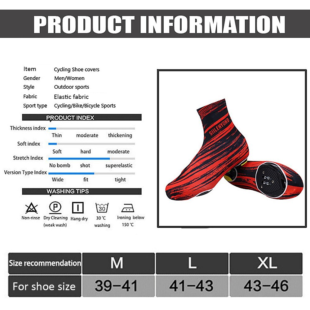 Cycling Shoe Covers Waterproof Windproof Sport Road Bike Shoes Covers