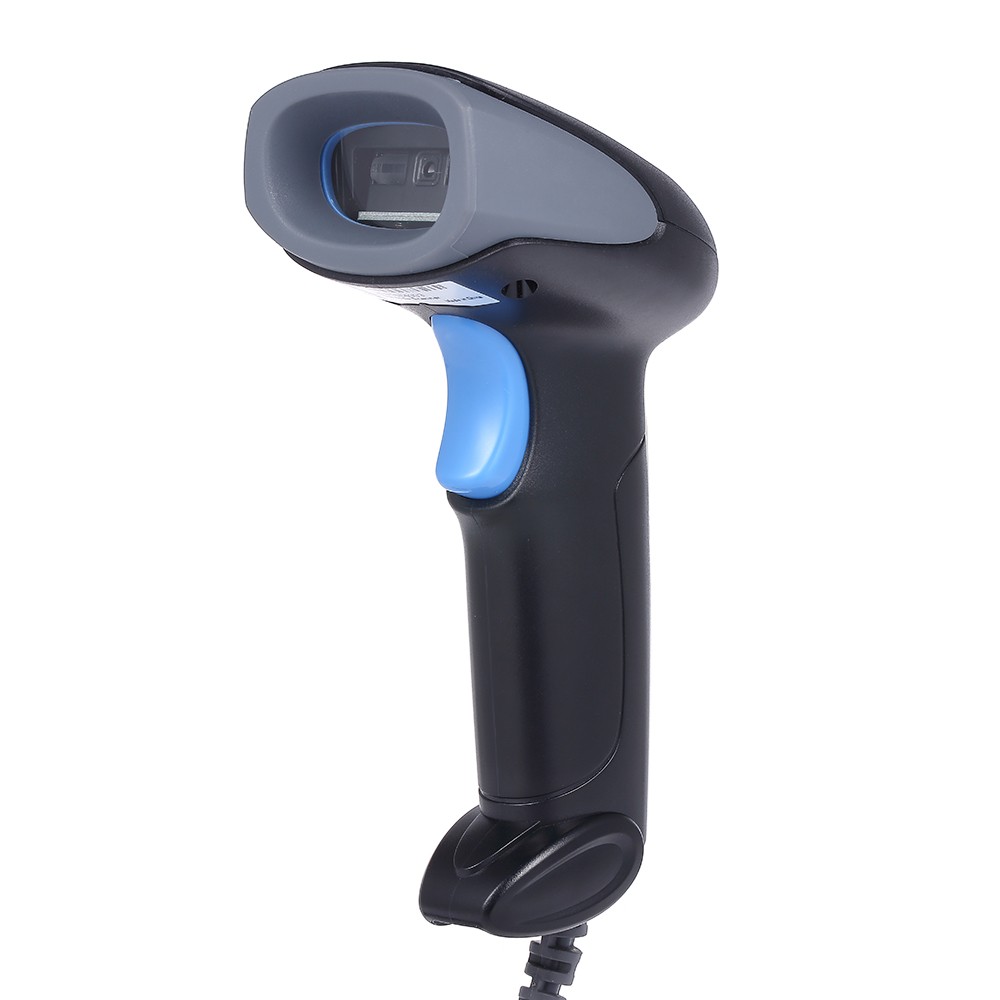 MARCONE Handheld 2D Wired USB Barcode Scanner Professional QR Scanning Bar-code Reader IP54 Waterproof Black