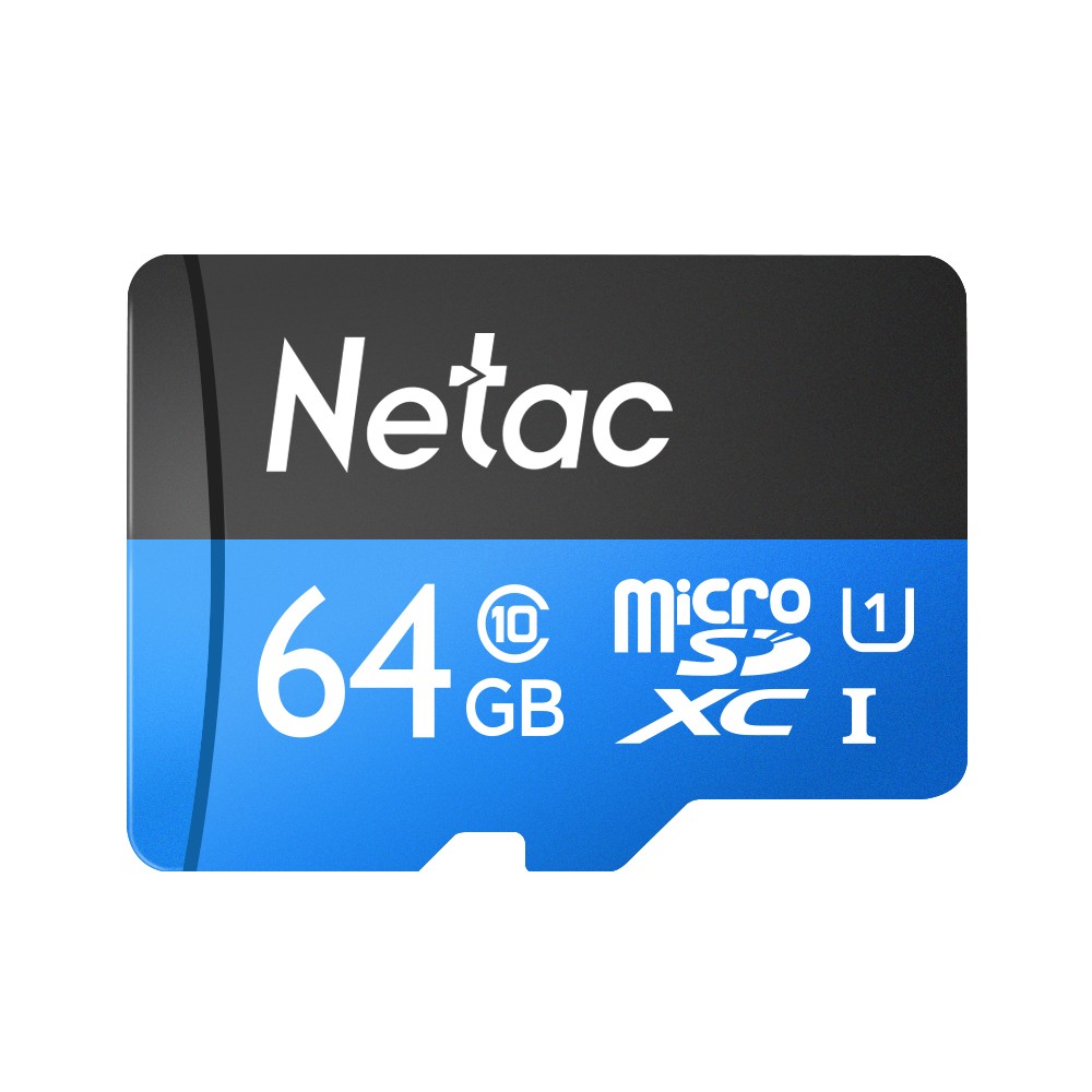 Netac P500 Class 10 64G Micro SDXC TF Flash Memory Card Data Storage High Speed Up to 80MB/s