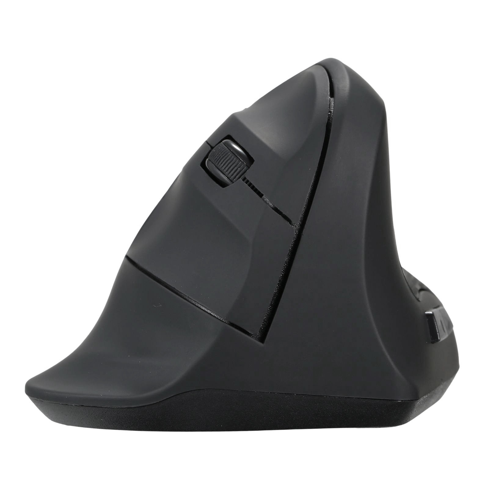 2.4G Wireless Optical Mouse Vertical Mouse 6 Keys Ergonomic Office Mice with 3-gear Adjustable DPI for PC Laptop Black