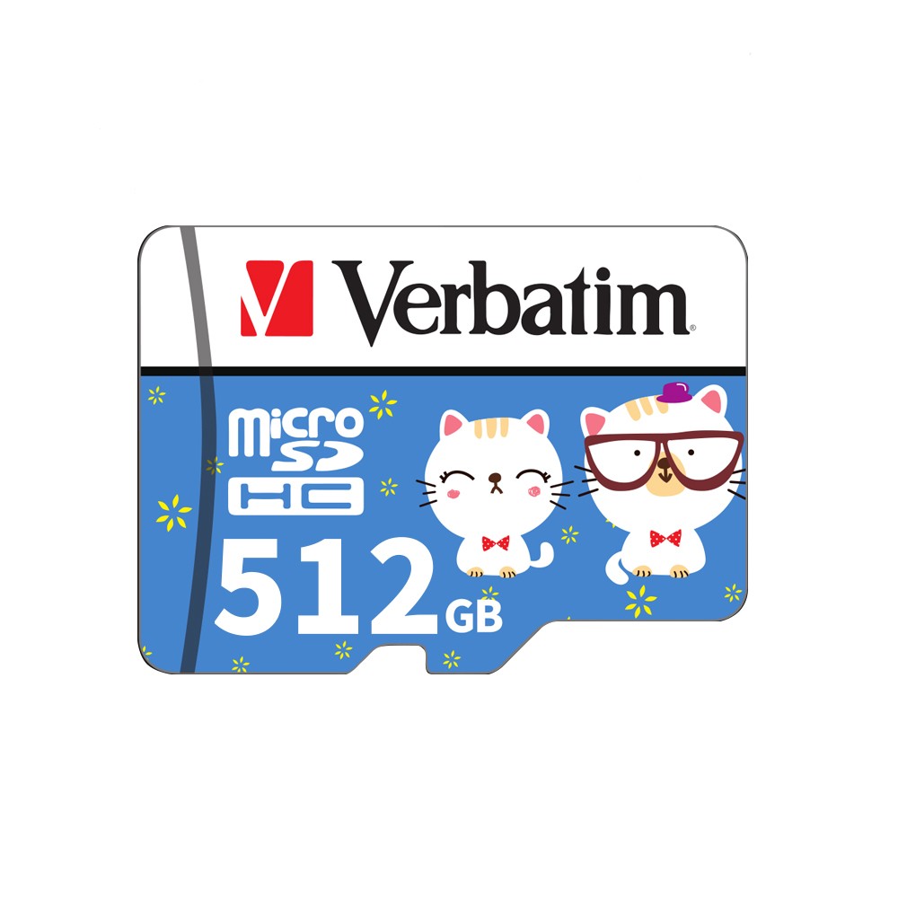 Verbatim Micro SD Card Class10 TF Card 512GB Memory Card