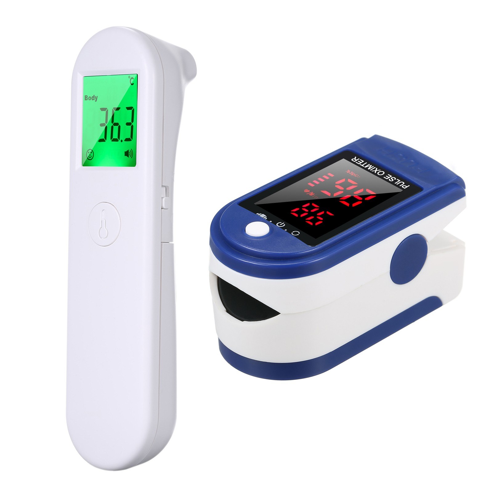 UXA02 Non Contact IR Infrared Thermometer + Fast Rapid Reading Finger
